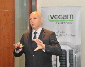 Gregg Petersen, Regional Director, Middle East and SAARC, Veeam Software.