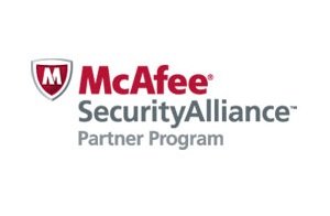 McAfee SecurityAlliance program logo