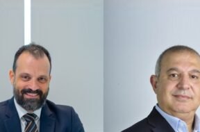 Nicholas Argyrides, General Manager – Gulf at Mindware (L) and Alaa Hadi, Senior Regional Sales Director – META, Network Solutions Sales (NSS) at Keysight Technologies (R)