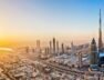 Dubai, Burj Khalifa, United Arab Emirates, Sunset, Cityscape