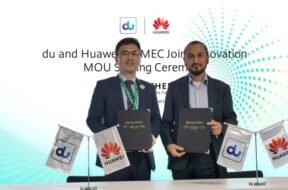 du signs a MoU with Huawei at the MWC 2022