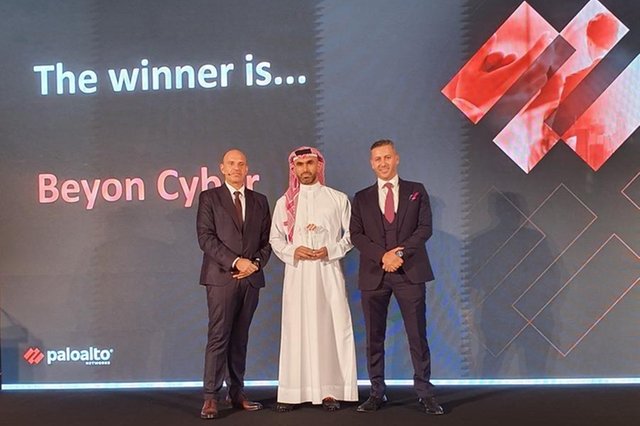 Beyon Cyber wins Palo Alto ‘Emerging Markets Partner of the Year’ award