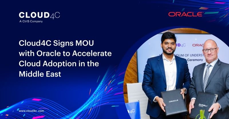 Cloud4C inks MOU with Oracle to Accelerate Cloud Adoption in the Middle East