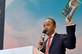 Philippe Wang, Huawei’s Executive Vice President for the Northern Africa region, speaks at COP27