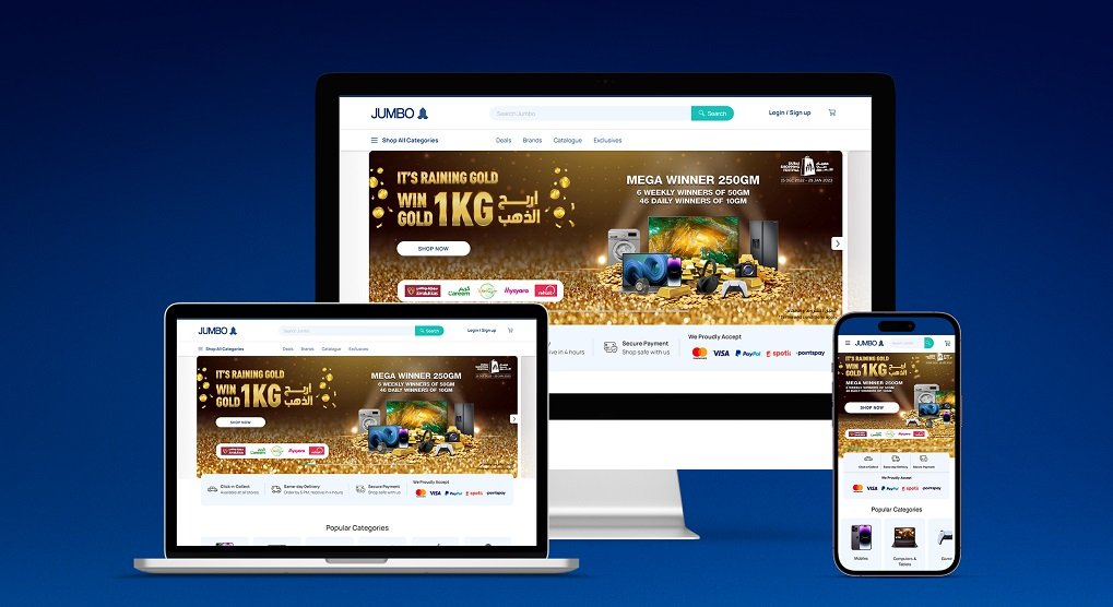 Jumbo Electronics launches new e-commerce platform
