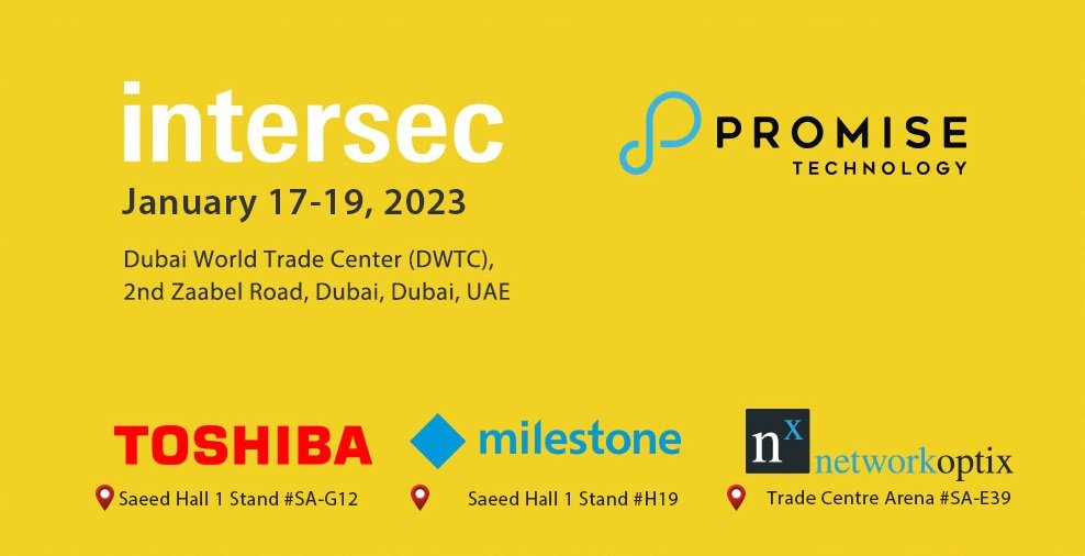 PROMISE Technology goes greener, smarter & compact at Intersec 2023