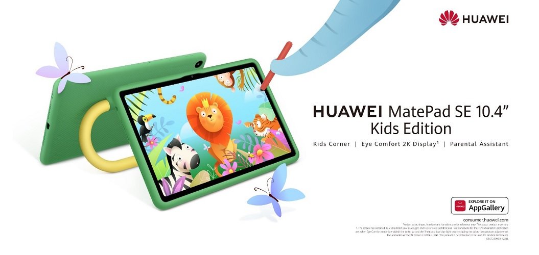 Huawei announces HUAWEI MatePad SE Kids edition tablet