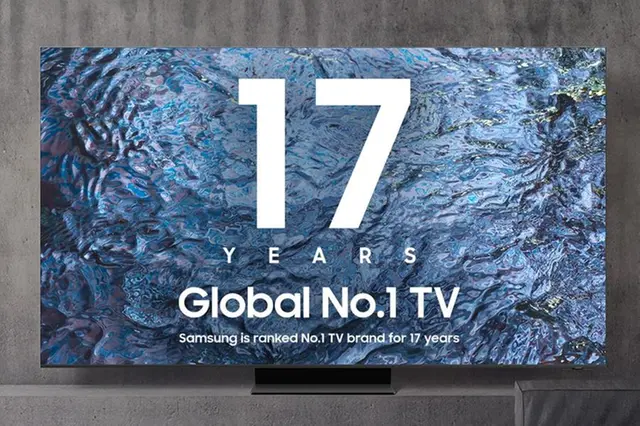 Samsung tops global tv market for 17 consecutive year