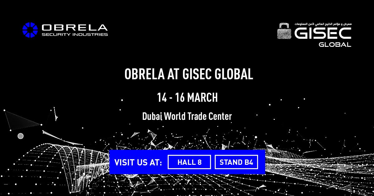 Obrela to exhibit at GISEC Global 2023