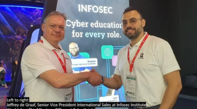 Wael Jaber, Chief Strategy Officer at CyberKnight and Jeffrey de Graaf, Senior Vice President International Sales at Infosec Institute