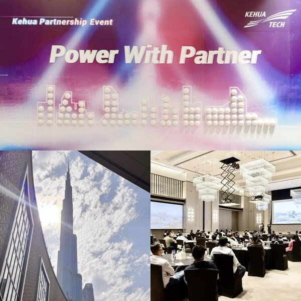 Kehua presents its UPS solutions at Partnership Event in Dubai