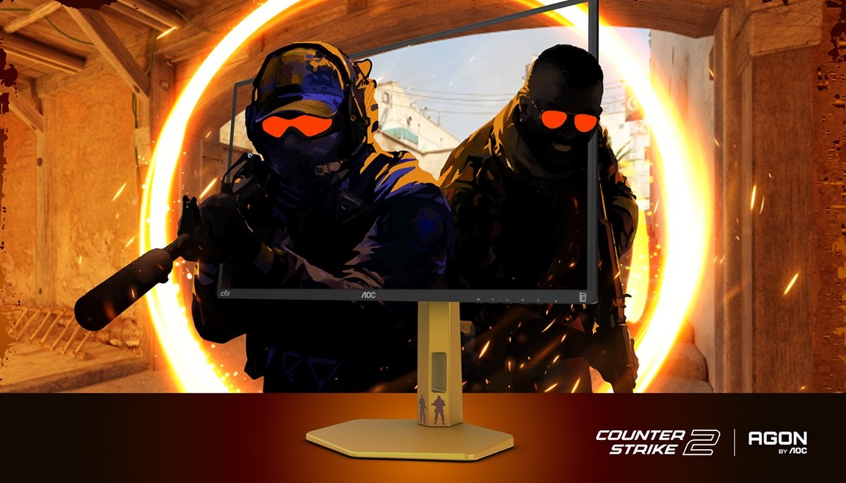 AOC Partners with Counter-Strike 2 to Launch Next-Gen Gaming Monitors in the Middle East