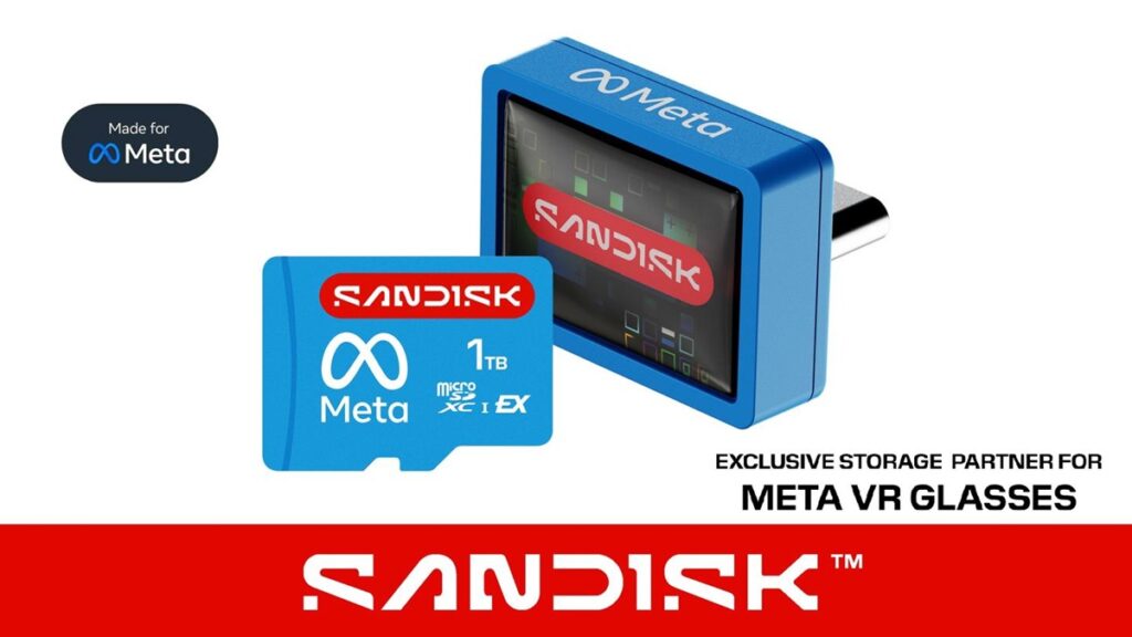 Amd Meta Rack SanDisk Partners with Meta to Provide Flash Storage for Meta VR Glasses ...